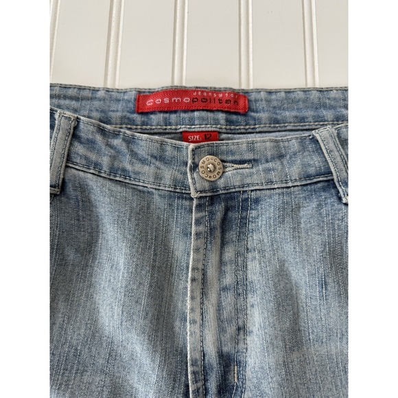 Cosmopolitan Jeanswear Women's Light Wash Embroidered Straight Leg Jeans - Picture 5 of 11